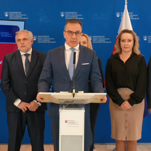 Erik Tomáš tlačová konferencia