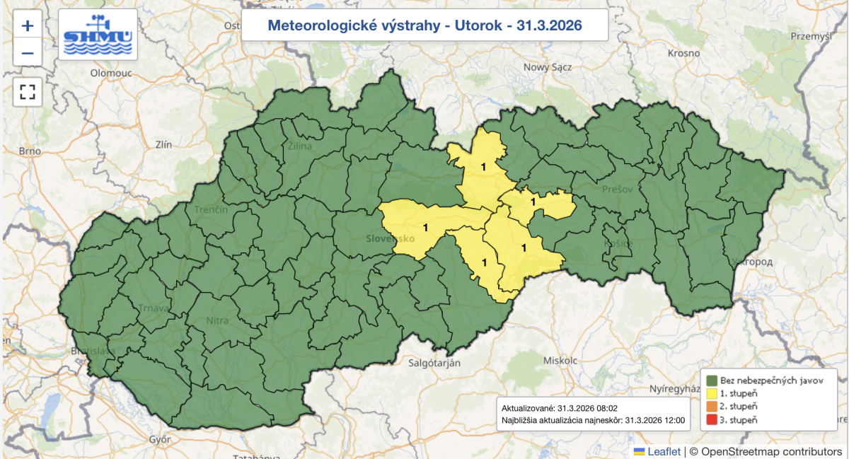 Meteorologické výstrahy