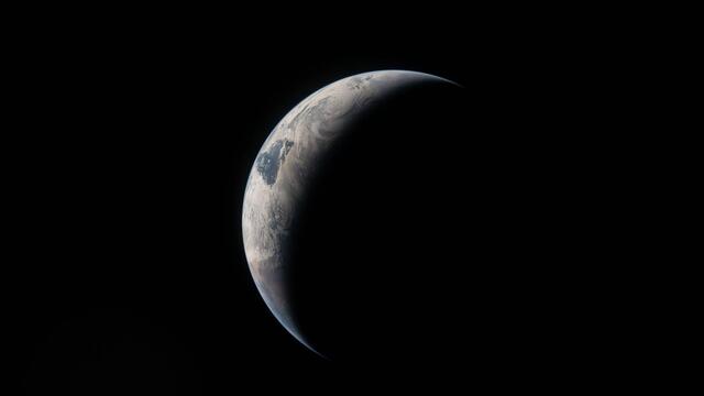 Mesiac Zem Artemis II Orion