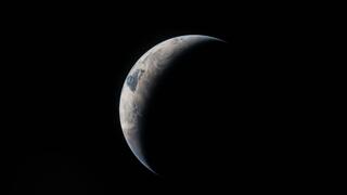 Mesiac Zem Artemis II Orion