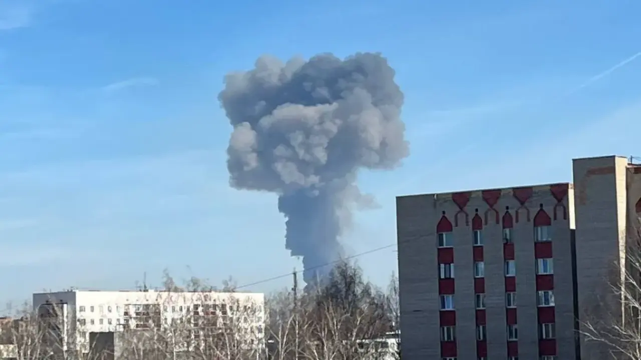 Nižnekamsk Rusko požiar