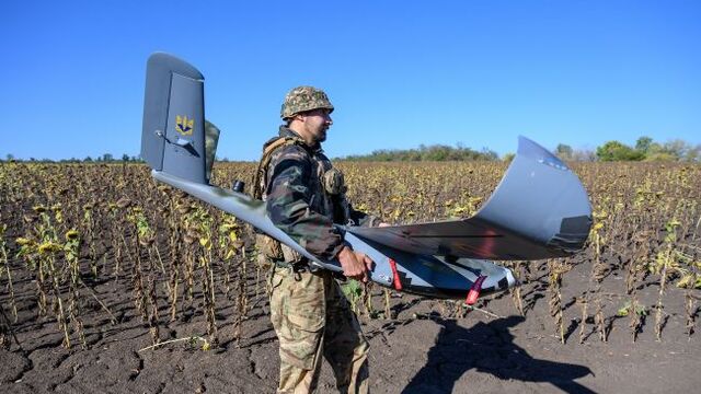 bezpilotné lietadlo Ukrajina vojak