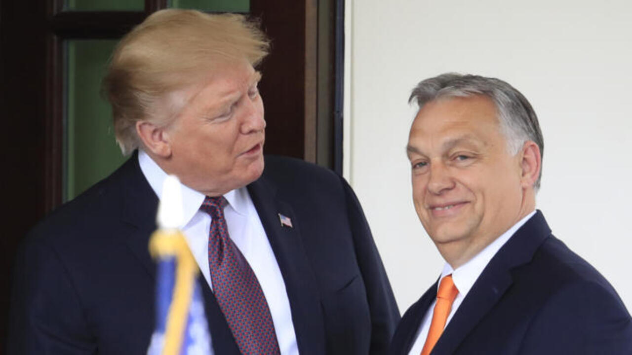 Trump burcuje Maďarov voliť Orbána. Pochválil ho za výsledky, je preňho „bojovník a víťaz“