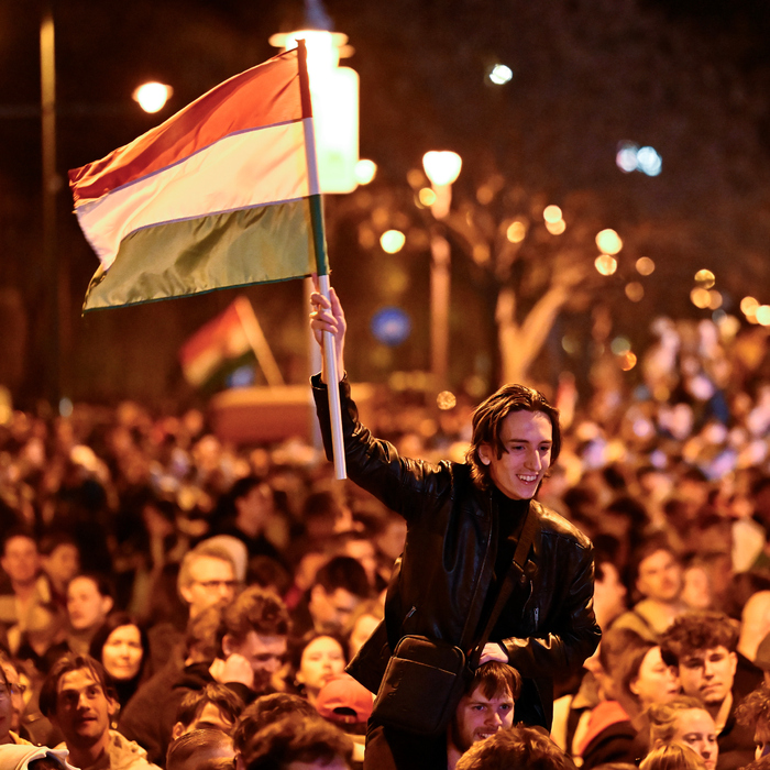 voľby Maďarsko dav ľudí