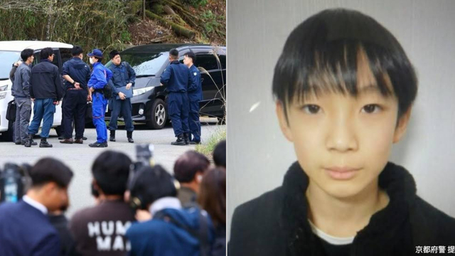 nezvestny chlapec kjoto japonsko