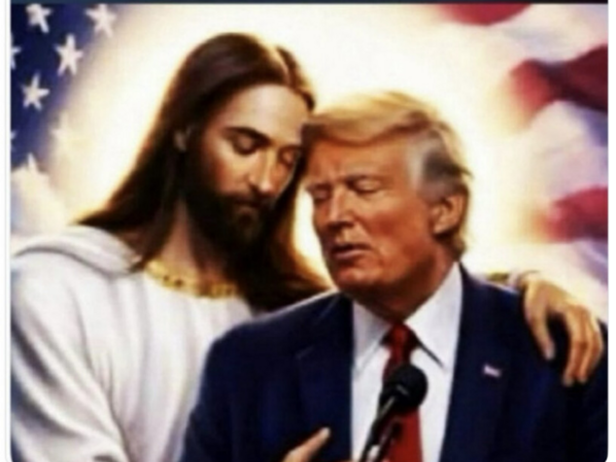 trump a kristus