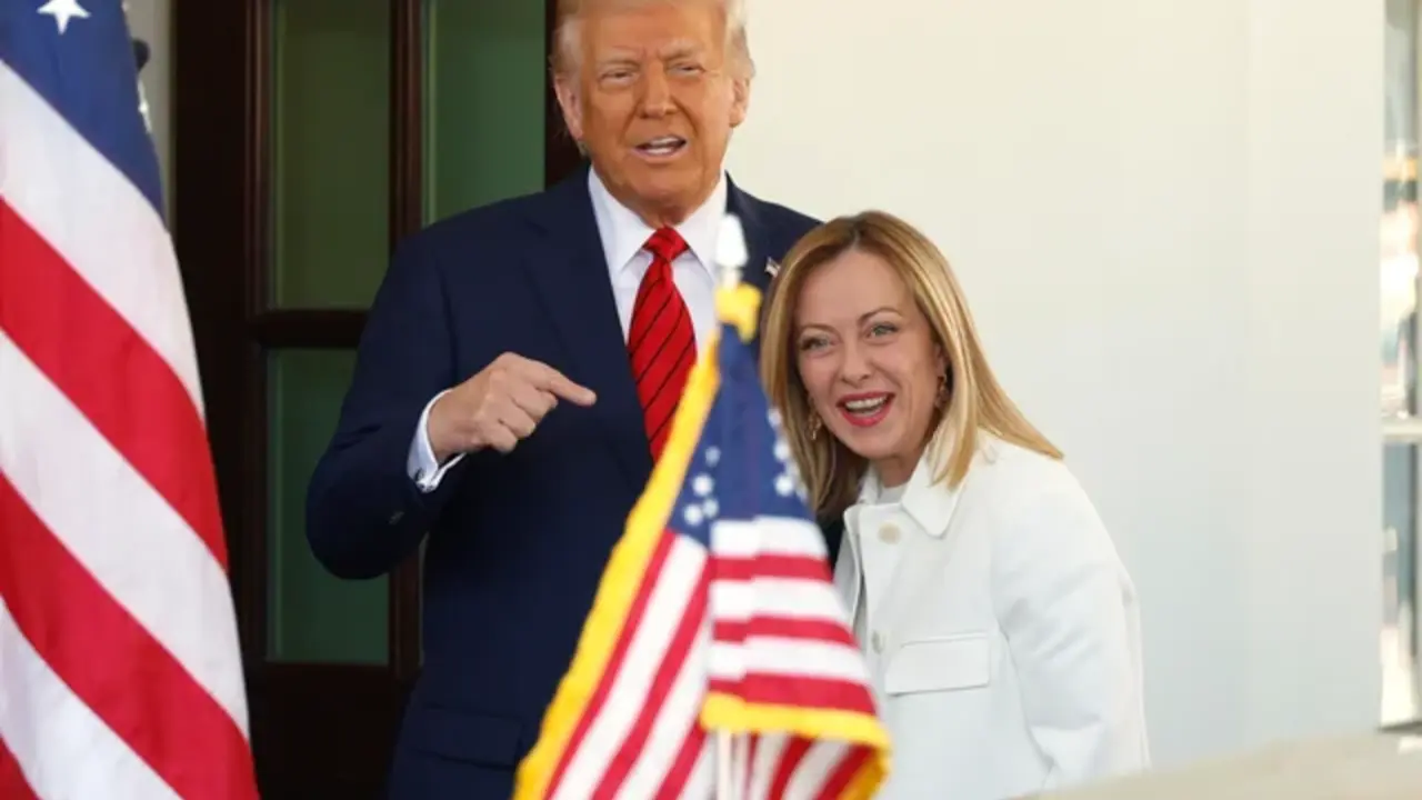 Trump Meloniová