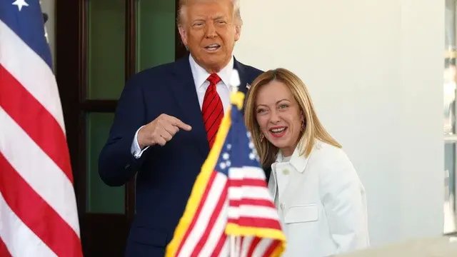 Trump Meloniová