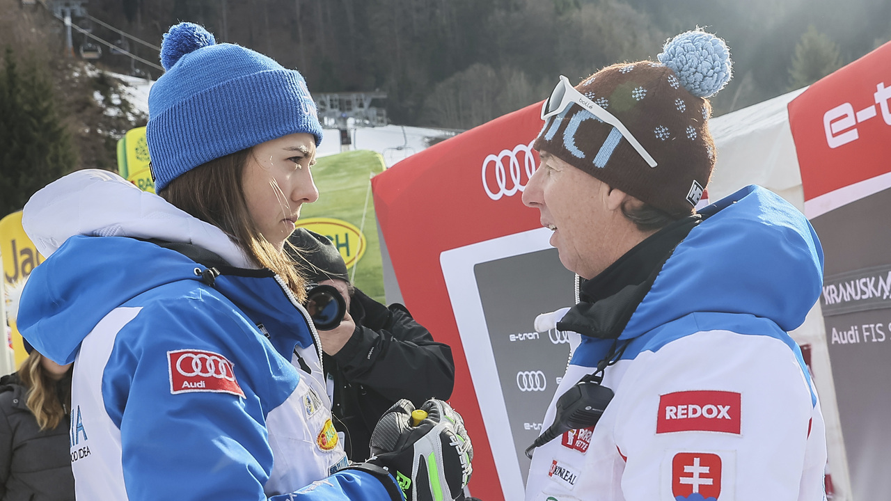 Petra Vlhová, Livio Magoni