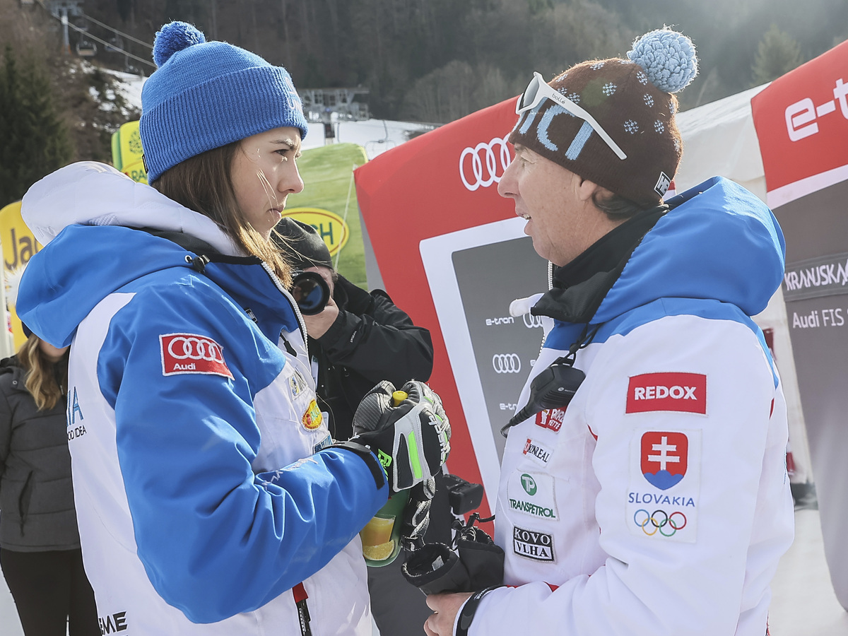 Petra Vlhová, Livio Magoni