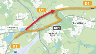 Dobrá správa aj komplikácie pre vodičov. D1 za Bratislavou rozšíria, no najprv ju na víkend uzavrú