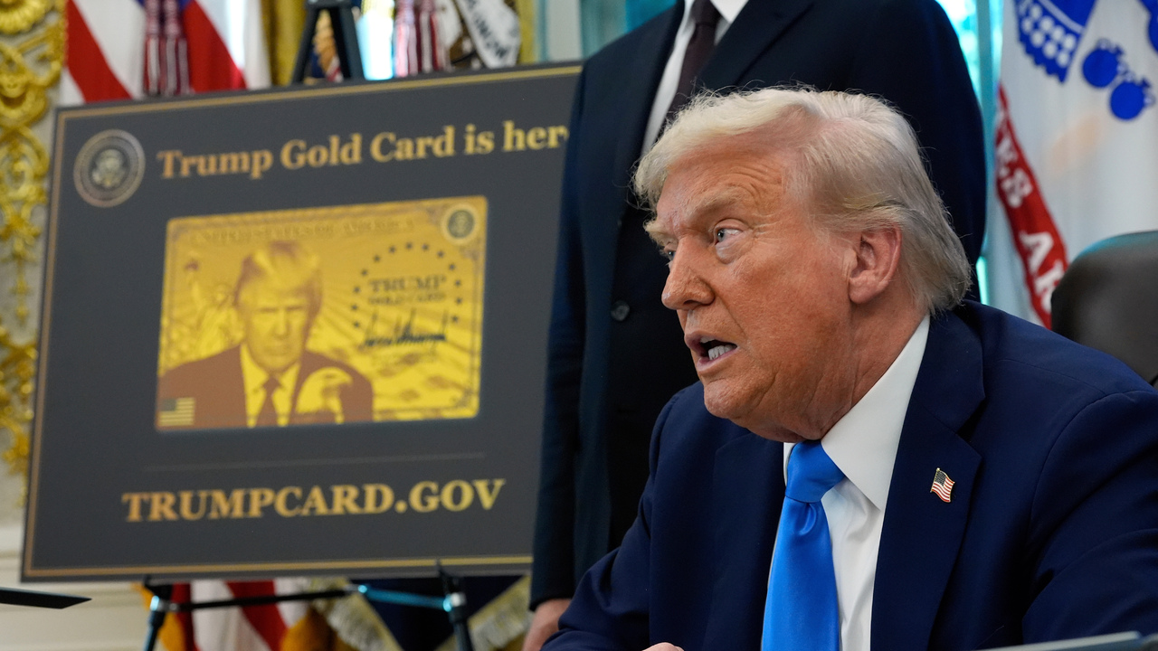 Trump zlaté víza