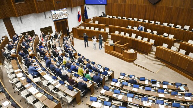 Parlament, NR SR, rokovanie parlamentu