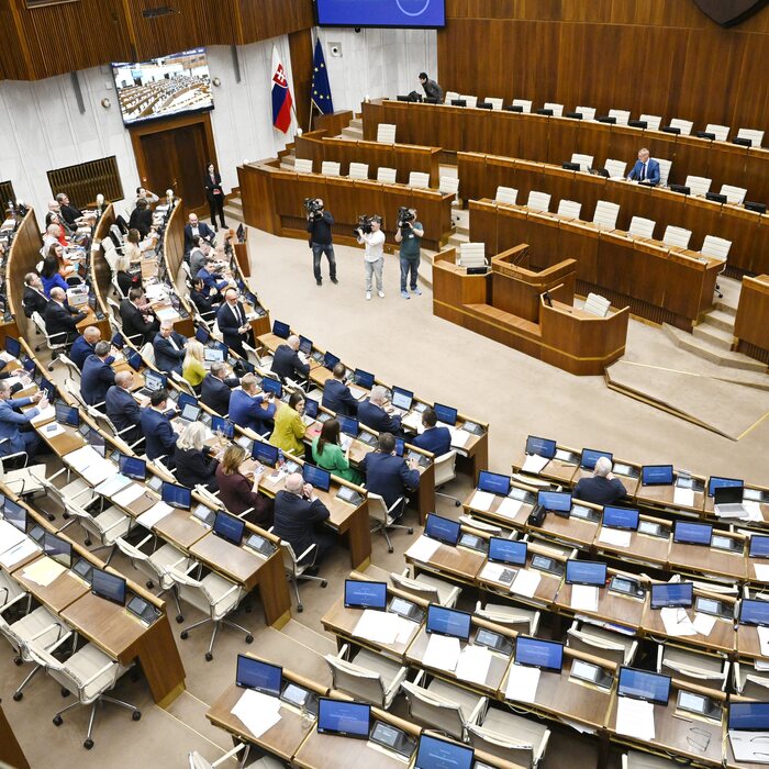 Parlament, NR SR, rokovanie parlamentu