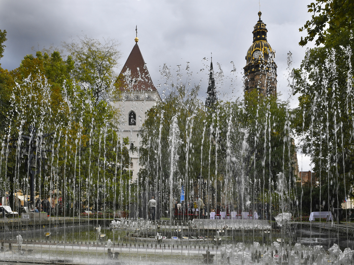 Spievajuca fontana Kosice