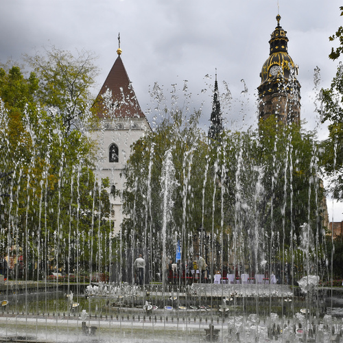 Spievajuca fontana Kosice