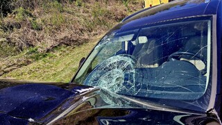 Cyklista prešiel v zákrute do protismeru. Po náraze do auta policajtky na mieste zomrel