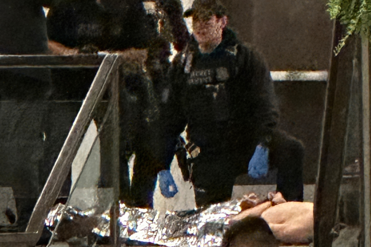 Trump streľba zadržanie