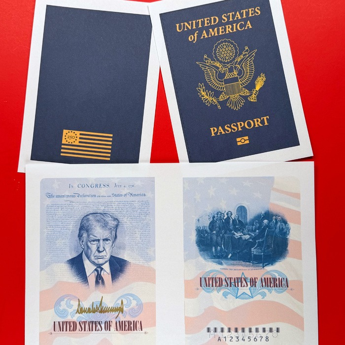 Trump pasy podobizeň