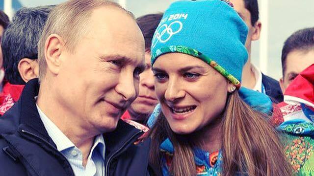 Jelena Gadžijevna Isinbajevová, Vladimir Putin