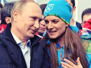 Jelena Gadžijevna Isinbajevová, Vladimir Putin