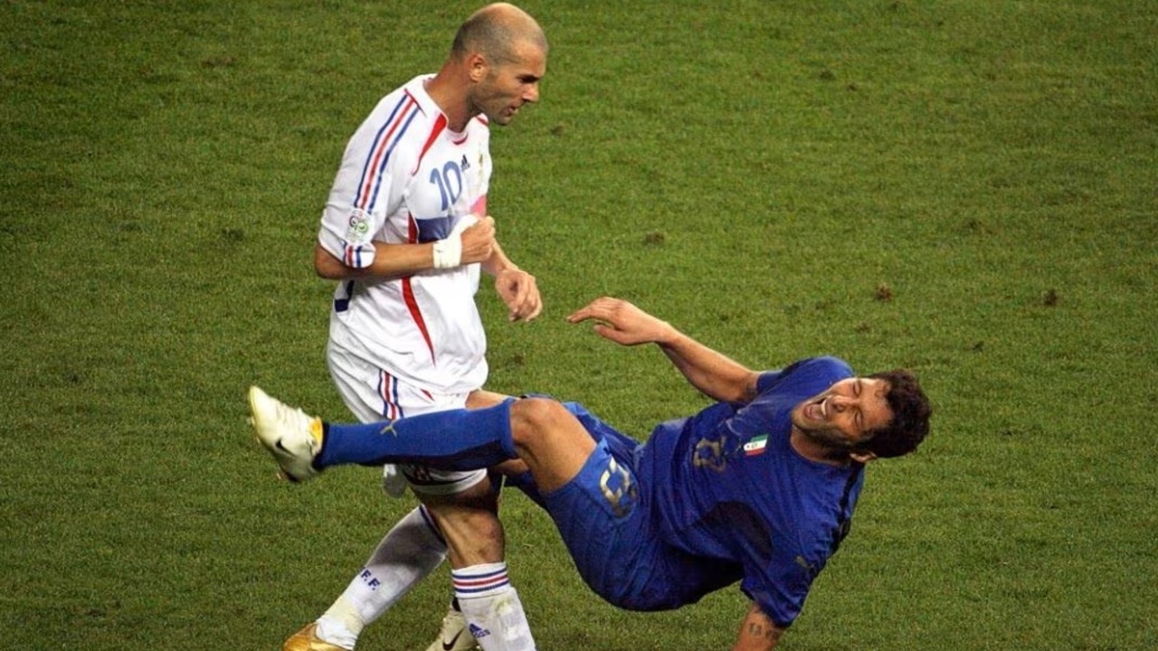 Zinedine Zidane, Marco Materazzi.