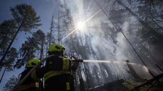 Požiar v Českom Švajčiarsku sa už nešíri. Hasiči ho lokalizovali a plochu ohniska zmenšili na 20 hektárov