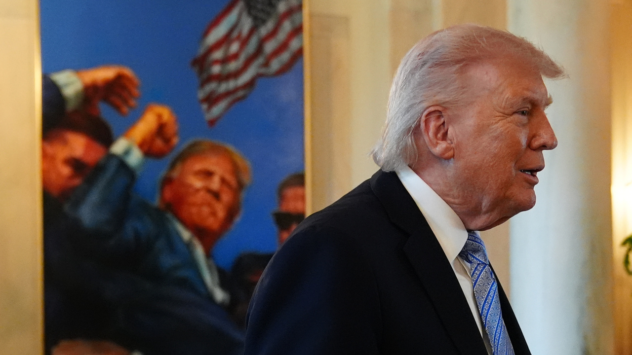 donald trump s obrazom donalda trumpa