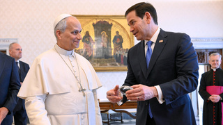 Marco Rubio pápež Lev