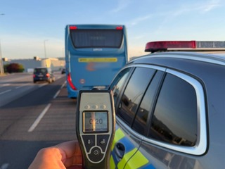 polícia fúkanie alkoholtester dreger