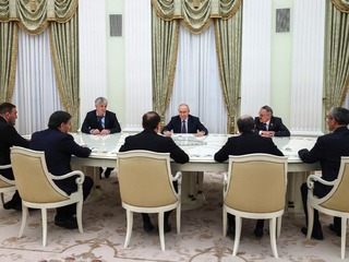 putin v moskve kremel (rokovanie s dagestanom)