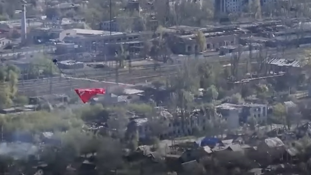 dron rusko vlajka