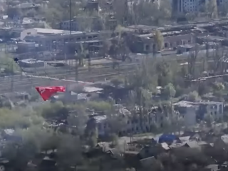 dron rusko vlajka