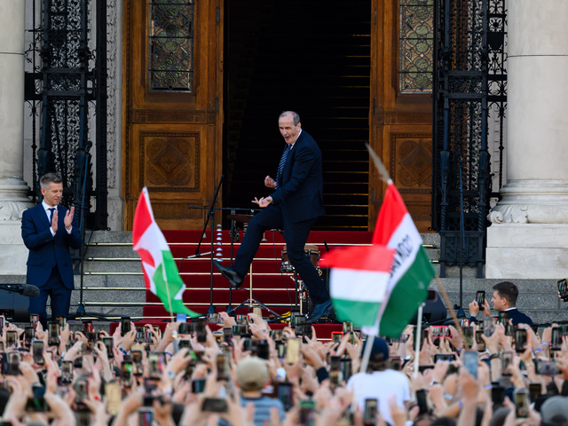 Dav čakal, či to spraví znova. „Tancujúci ortopéd“ je symbolom nového Maďarska, Magyar sa zmenil na dídžeja