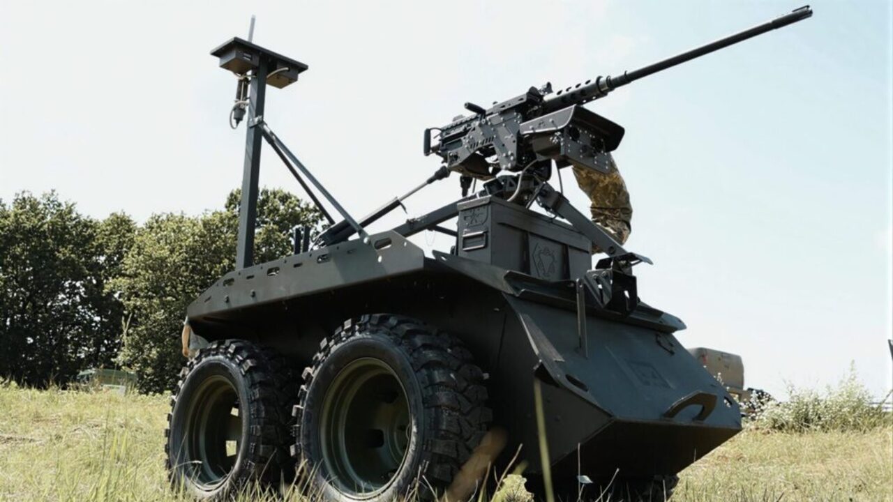 Železný kozák robot ukrajina 