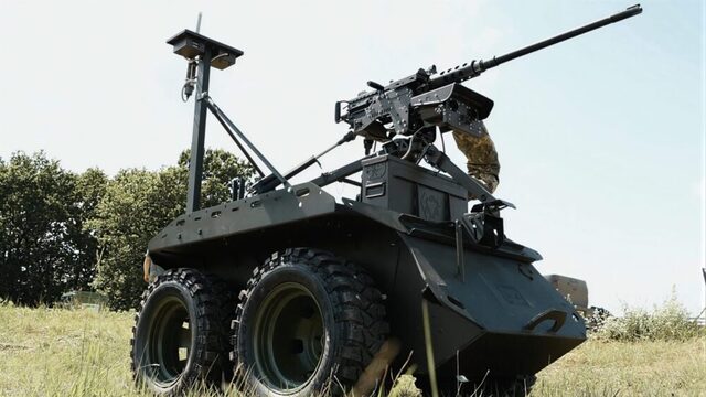 Železný kozák robot ukrajina 