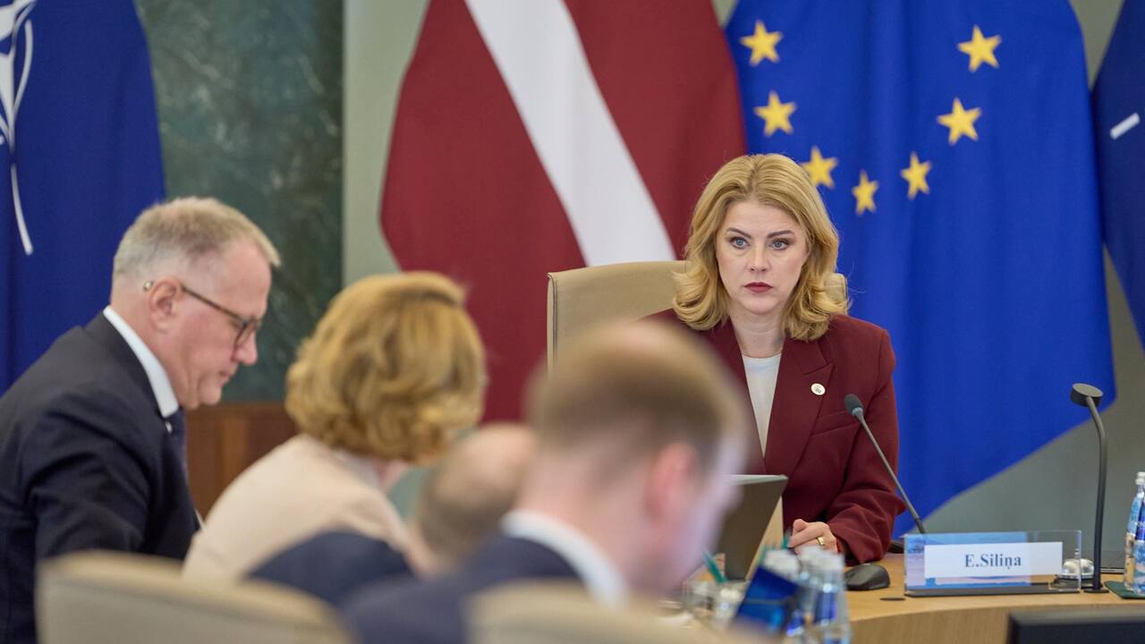 Evika Siliņa Lotyšská premiérka Evika Siliňová
