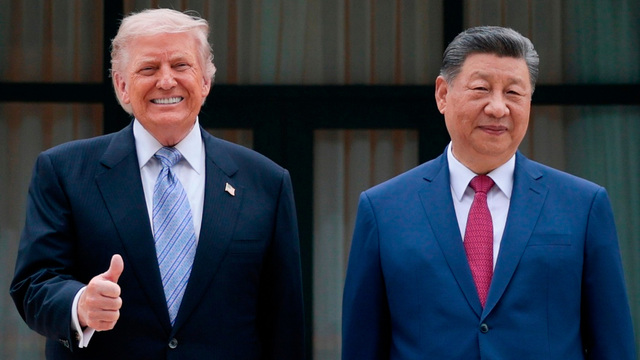 Si Ťin-pching  Trump