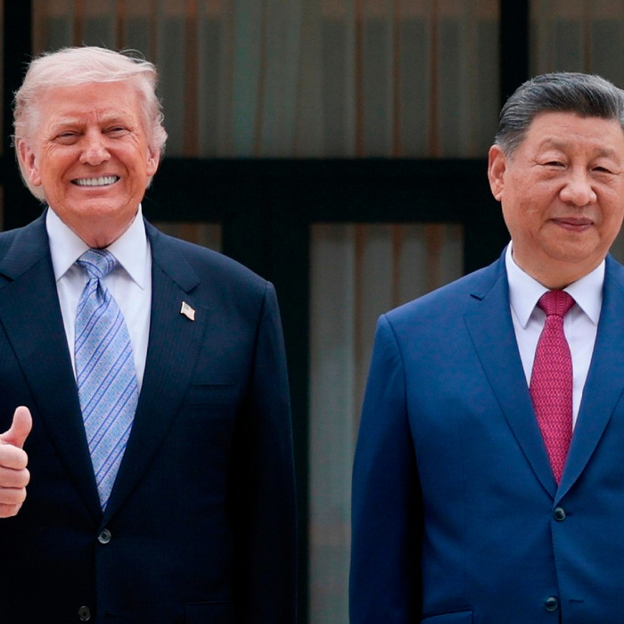 Si Ťin-pching  Trump