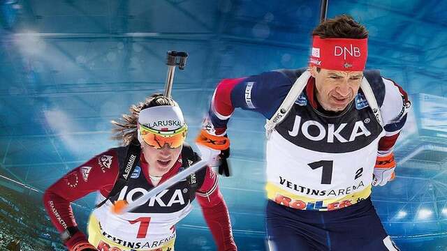 Darja Domračevová, Ole Einar Björndalen