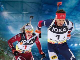 Darja Domračevová, Ole Einar Björndalen