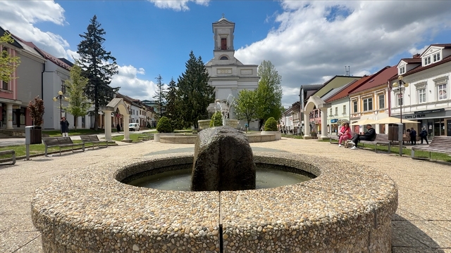 Poprad námestie