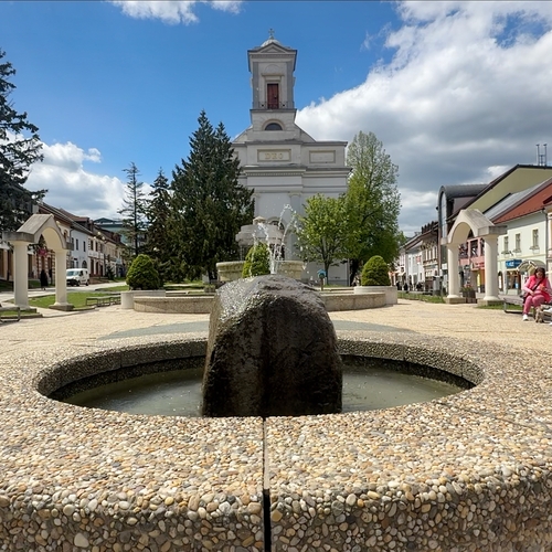 Poprad námestie