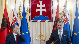Historicky prvá návšteva albánskeho prezidenta na Slovensku. S Pellegrinim diskutovali aj o vstupe krajiny do EÚ