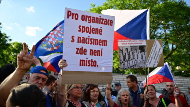 Brno protest sudety