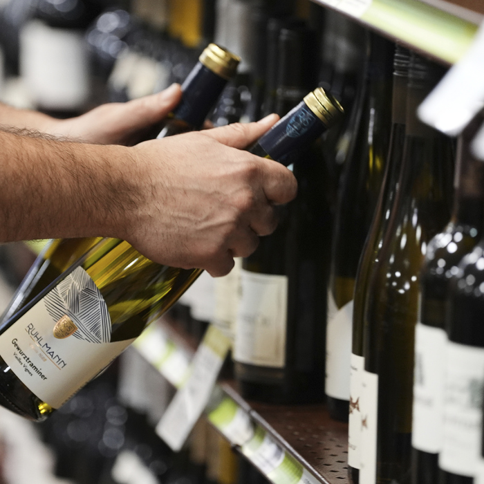 alkohol víno obchod