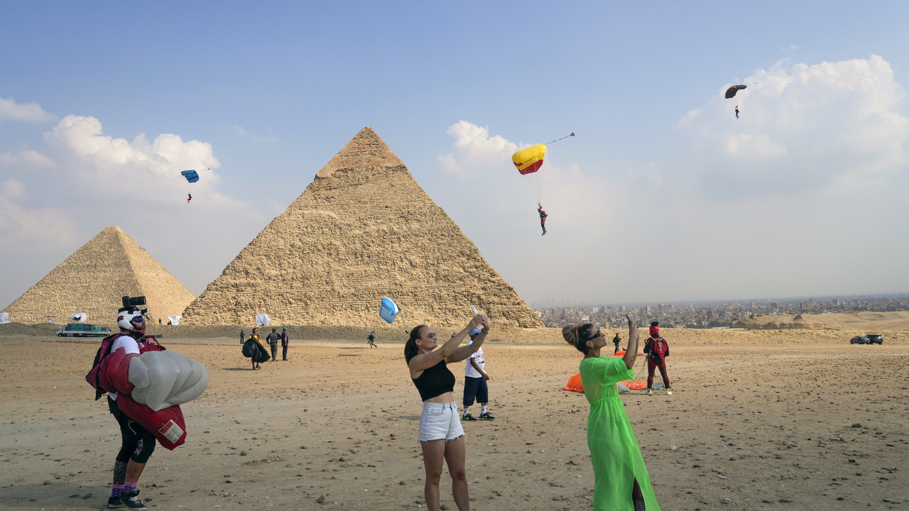 Egypt pyramída pyramídy Gíza