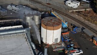 New York lodenica výbuch