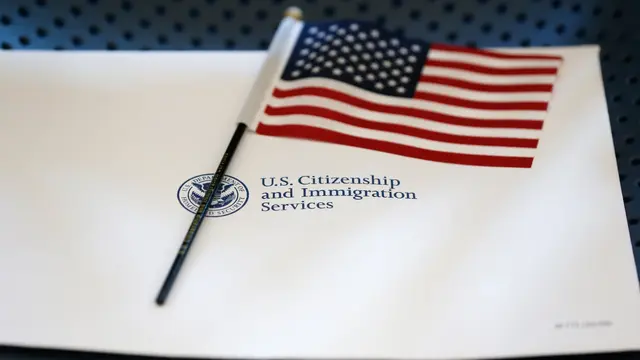 USA žiadosť zelená karta vlajka