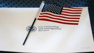 USA žiadosť zelená karta vlajka